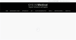 Desktop Screenshot of osismedical.com